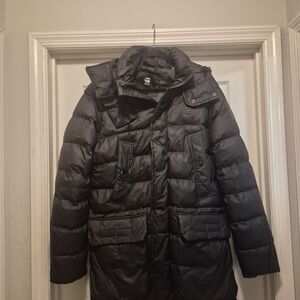 G-Star Men’s Black Puffer Coat